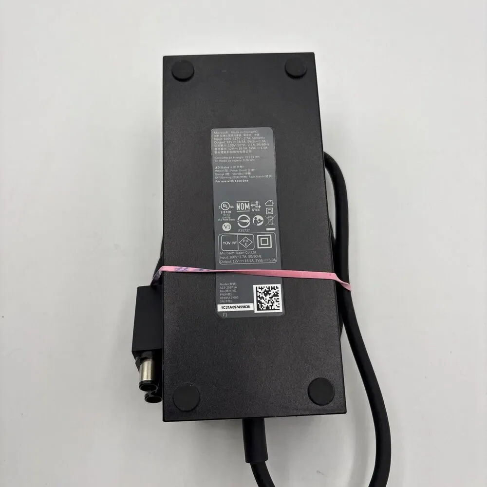 Microsoft A15203P1A Power Adapter for Microsoft Xbox One Tested - Needs Plug